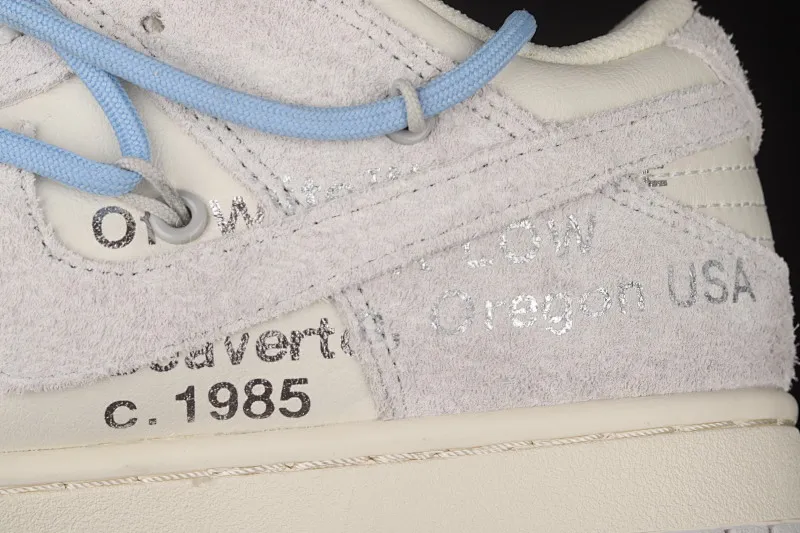 All Categories Nk SB Dunk Series Nk SB Dunk Low low-top sneakers OF x Nk Dunk Low "12 of 50" OW suede SB smashed backboard fashion casual sneakers DJ0950-113